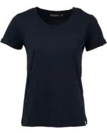 Ženska majica s kratkimi rokavi MARINE temno modra