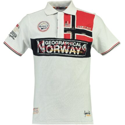 Moška kratka majica GEOGRAPHICAL NORWAY KOALA bela