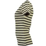 Ženska kratka majica GEOGRAPHICAL NORWAY JARDIN SS črna-offbela - slika 3