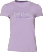 Ženska majica s kratkimi rokavi FILA SVENJA pastelno vijolična