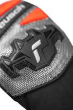 Smučarske rokavice WORLDCUP WARRIOR TEAM MITTEN črna/srebrna/fluo rdeča - slika 5