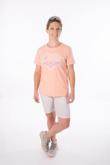 Majica ženska AULP ROSSI peach