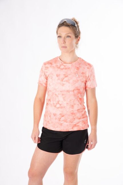 Majica ženska AULP TIKKY hibiscus AOP