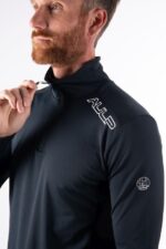 Jakna hibridna moška AULP COREY črna - slika 6