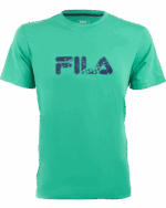 Moška majica s kratkimi rokavi FILA LOGO zelena