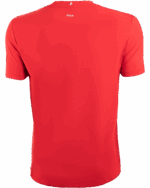 Moška majica s kratkimi rokavi FILA TOM rdeča - slika 2