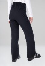 Smučarske hlače ženske DUVILLARD POLLY črne s pikicami - slika 4